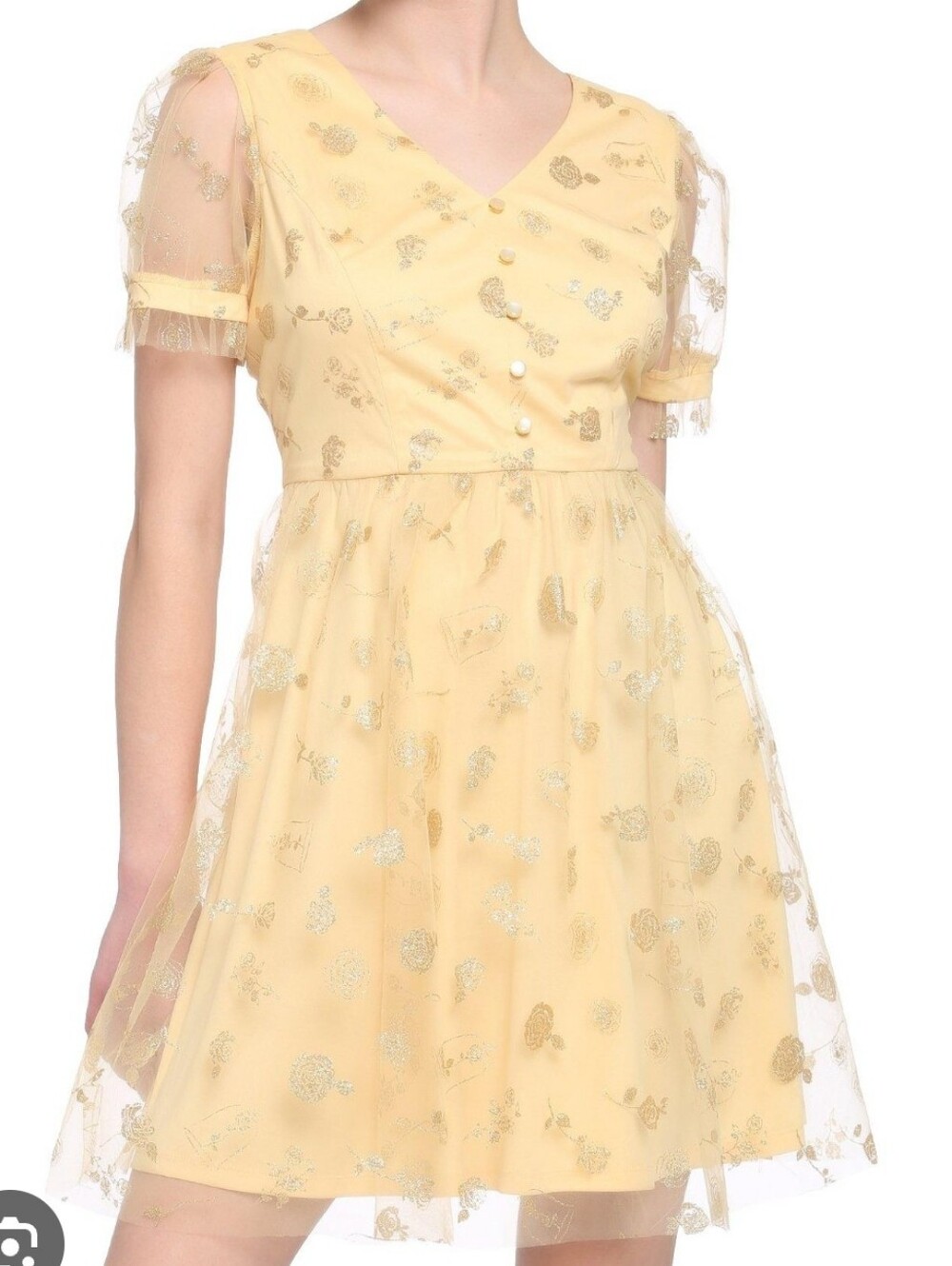 Disney Beauty And The Beast Bell Dress